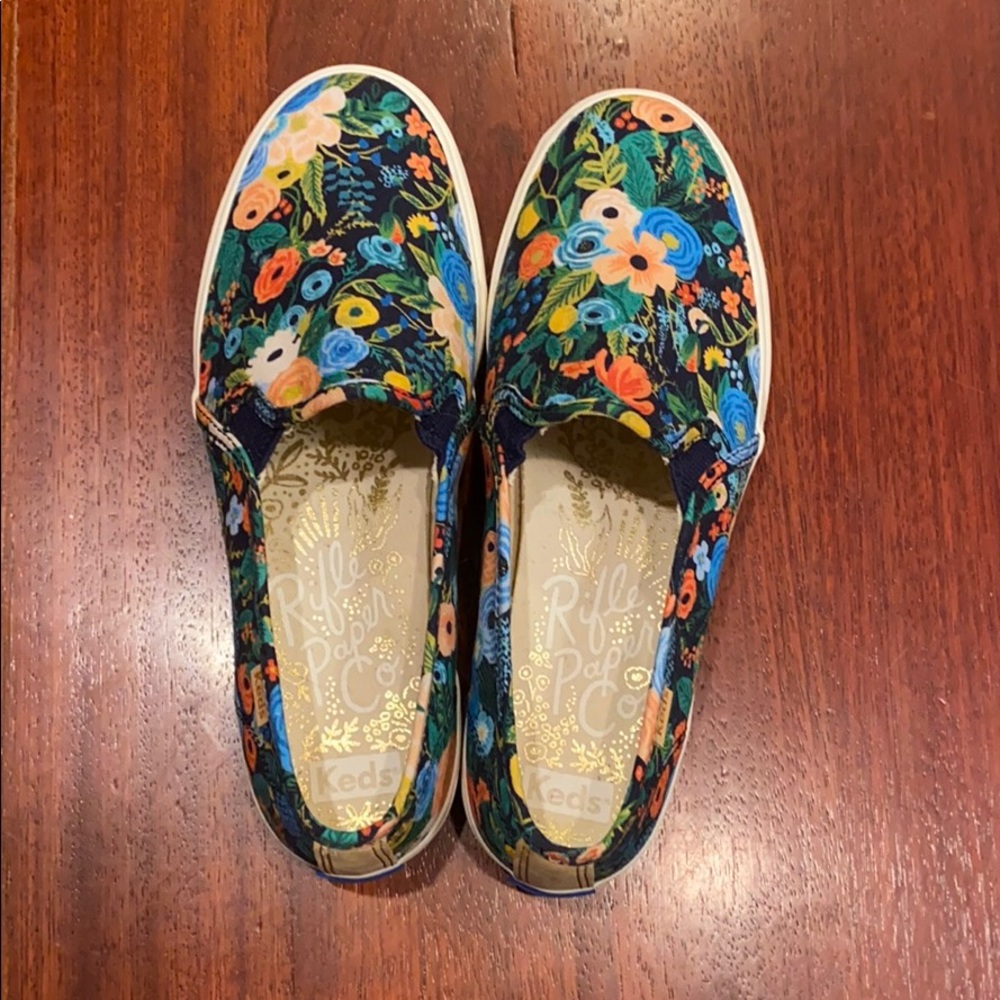 Keds Rifle Paper Garden Party Slip On Sneakers